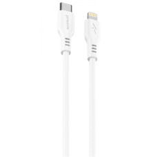 Кабель Proove Rebirth Type-C to Lightning (27W/1m) White