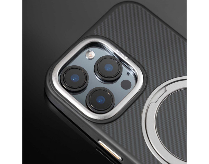 Чехол-силикон Proove Reinforce Case with Magnetic Ring iPhone 16 Pro Max Blue