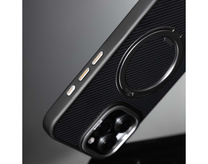 Чехол-силикон Proove Reinforce Case with Magnetic Ring iPhone 16 Pro Max Blue