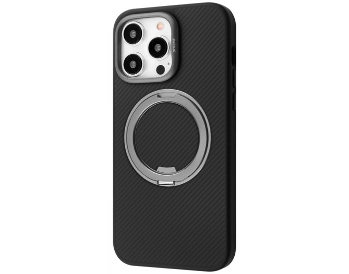 Чехол-силикон Proove Reinforce Case with Magnetic Ring iPhone 16 Pro Max Grey