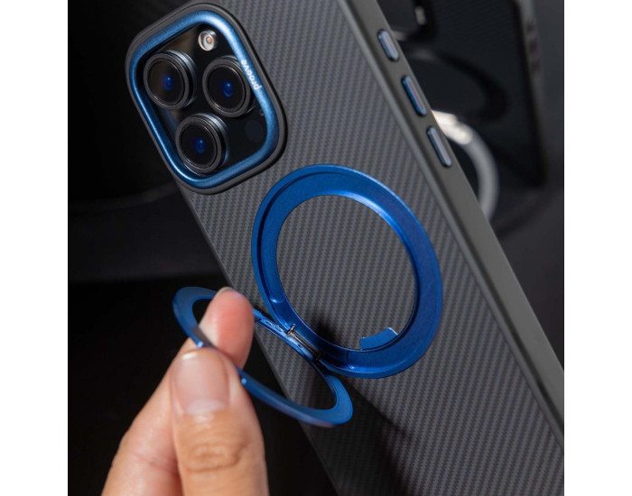 Чехол-силикон Proove Reinforce Case with Magnetic Ring iPhone 16 Pro Max Grey