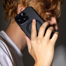 Чехол-силикон Proove Reinforce Case with Magnetic Ring iPhone 16 Pro Max Grey