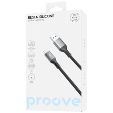 Кабель Proove ReGen Silicone USB to Lightning (2.4A/1m) White