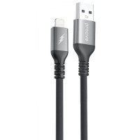 Кабель Proove ReGen Silicone USB to Lightning (2.4A/1m) Black