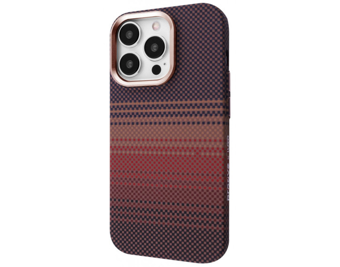 Чехол-силикон Proove Gleam Case with Magnetic Ring iPhone 14 Pro Gold Stripes