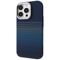 Чехол-силикон Proove Gleam Case with Magnetic Ring iPhone 14 Pro Blue Stripes