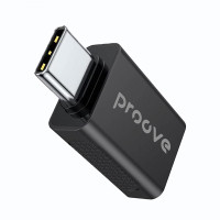 Перехідник OTG Proove Extension USB to Type-C чорний