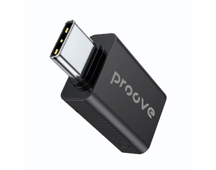 Переходник OTG Proove Extension USB to Type-C Черный