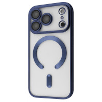 Чохол-силікон Metal Matte Case with MagSafe iPhone 17 Pro Max Deep Blue