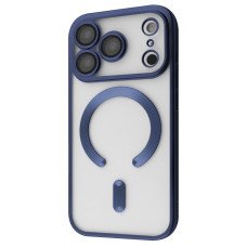 Чехол-силикон Metal Matte Case with MagSafe iPhone 17 Pro Max Deep Blue