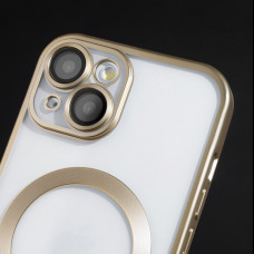 Чехол-силикон Metal Matte Case with MagSafe iPhone 17 Pro Max Deep Blue
