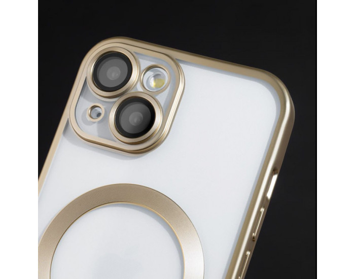 Чехол-силикон Metal Matte Case with MagSafe iPhone 17 Pro Max Deep Blue