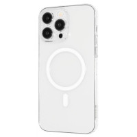 Чехол-силикон Proove Crystal Case with MagSafe Ring iPhone 16 Pro Max Прозрачный