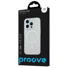 Чехол-силикон Proove Crystal Case with MagSafe Ring iPhone 16 Pro Прозрачный