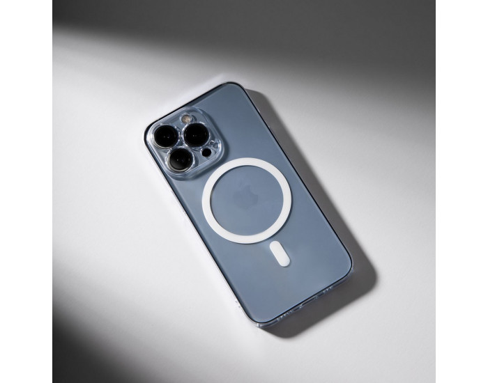 Чехол-силикон Proove Crystal Case with MagSafe Ring iPhone Air Прозрачный