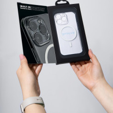 Чехол-силикон Proove Crystal Case with MagSafe Ring iPhone Air Прозрачный