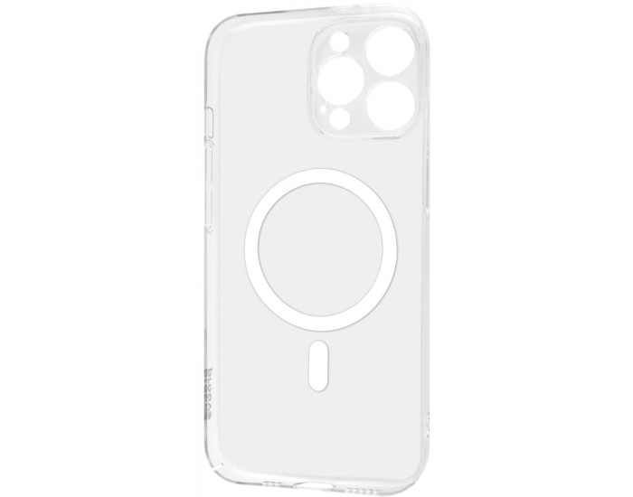 Чехол-силикон Proove Crystal Case with Magnetic Ring iPhone 15 Pro Max (Transparent)