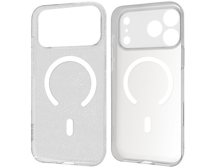 Чехол-силикон Proove Crystal Case with Magnetic Ring iPhone 17 Pro (Brilliance)
