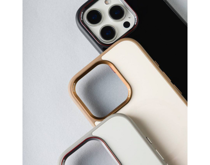 Чехол-силикон Proove Sapphire Case with Magnetic Ring iPhone 17 Pro (Black titanium)