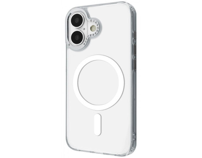 Чехол-силикон Proove VS1 Case with Magnetic Ring iPhone 17 (White)