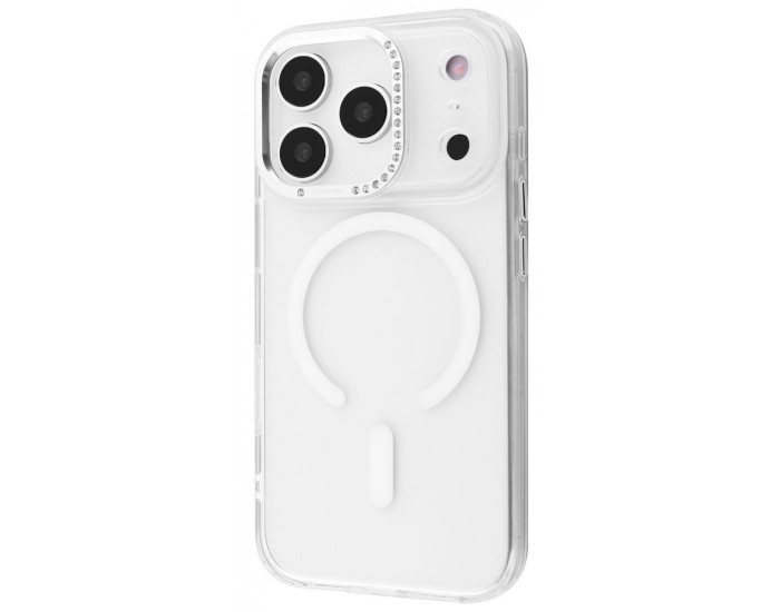 Чехол-силикон Proove VS1 Case with Magnetic Ring iPhone 17 Pro (White)