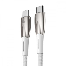 Кабель USB-C Baseus Glimmer Series Fast Charging Type-C to Type-C (100W/2m) Black (CADH000801)