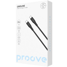 Кабель Proove GridLine Type-C to Type-С (60W/1m) White