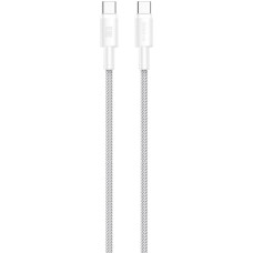 Кабель Proove Nylo Type-C to Type-C (100W/1.5m) White
