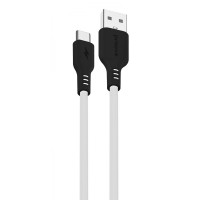 Кабель Proove Rebirth USB to Type-C (2.4A/ 1m) (Black/ white)