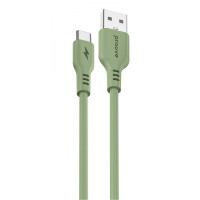 Кабель Proove Rebirth USB to Type-C (2.4A/ 1m) Green