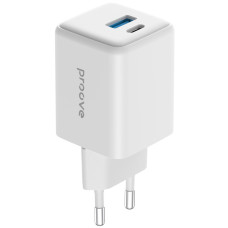 Мережеве зарядний пристрій Proove Pocket GaN Plus 25W (Type-C + USB) (Чорний  Black)
