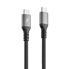 Кабель Proove ReGen Silicone Type-C to Type-C (60W/ 1m) Black