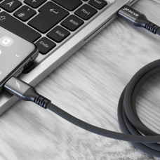 Кабель Proove ReGen Silicone Type-C to Type-C (60W/ 1m) Black