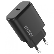 Сетевое зарядное устройство Proove Silicone Power 2 20W (Type-C) + Cable Type-C to Lightning (1m) (Белый  White)