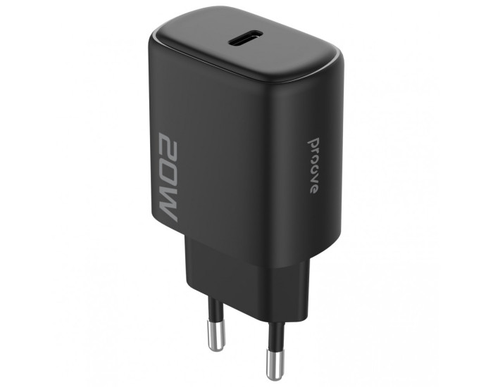 Сетевое зарядное устройство Proove Silicone Power 2 20W (Type-C) + Cable Type-C to Lightning (1m) (Белый  White)