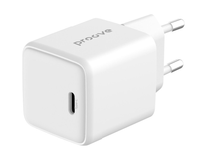 Сетевое зарядное устройство Proove Pocket GaN 25W (Type-C) (Черный  Black)
