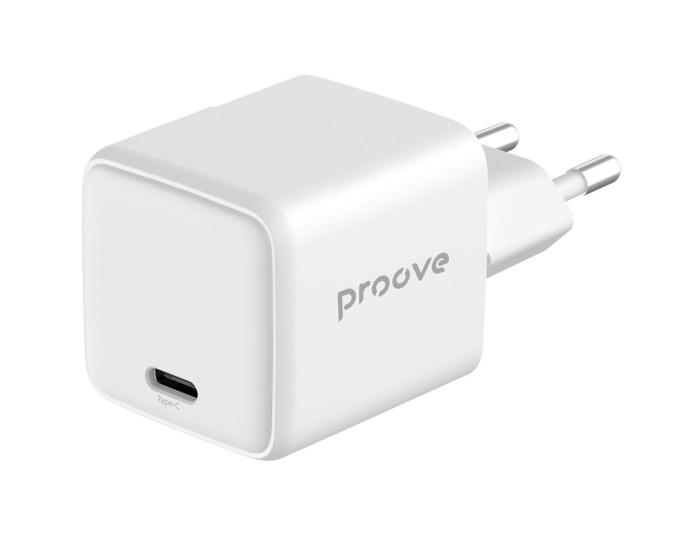 Сетевое зарядное устройство Proove Pocket GaN 25W (Type-C) (Черный  Black)
