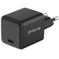 Сетевое зарядное устройство Proove Pocket GaN 25W (Type-C) (Черный  Black)