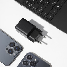 Сетевое зарядное устройство Proove Pocket GaN 25W (Type-C) (Черный  Black)