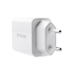 Сетевое зарядное устройство Proove Rapid 20W (Type-C + USB) (Белый  White)