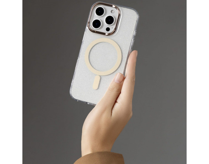 Чехол-силикон Proove Cuprum Case with Magnetic Ring iPhone 17 Pro Max Cream