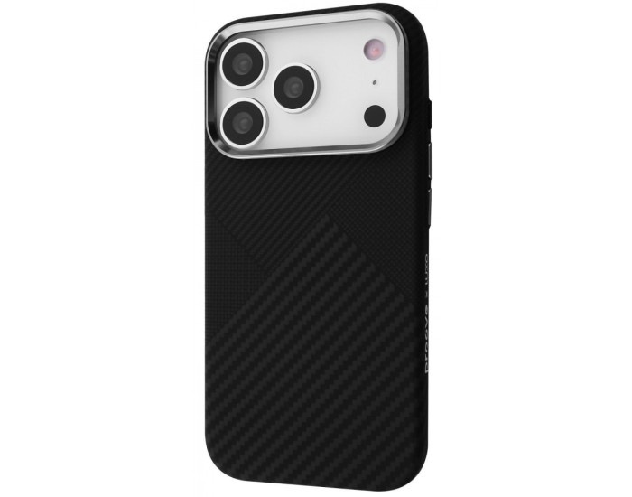 Чехол-силикон Proove Gleam Case with Magnetic Ring iPhone 17 Pro Max Graphite