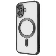Чехол-силикон Metal Matte Case with MagSafe iPhone 17 Black