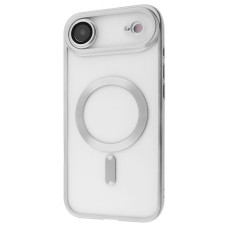 Чехол-силикон Metal Matte Case with MagSafe iPhone Air White Titanium