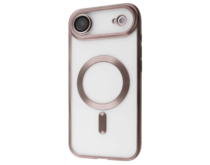 Чехол-силикон Metal Matte Case with MagSafe iPhone Air Natural Titanium