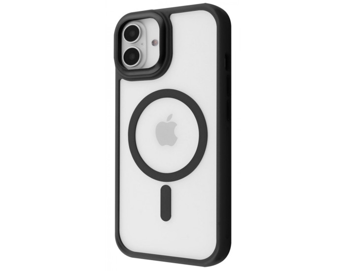 Чехол-силикон Proove Clear Essence Case with Magnetic Ring iPhone 17 Black