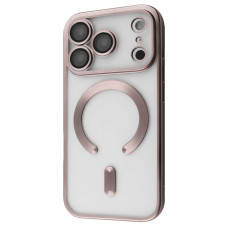Чехол-силикон Metal Matte Case with MagSafe iPhone 17 Pro Natural Titanium