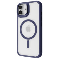 Чехол-силикон Proove Clear Essence Case with Magnetic Ring iPhone 17 Midninght Blue