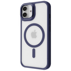 Чехол-силикон Proove Clear Essence Case with Magnetic Ring iPhone 17 Midninght Blue