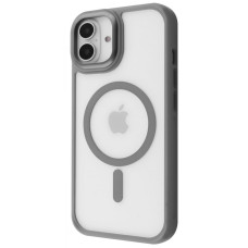 Чехол-силикон Proove Clear Essence Case with Magnetic Ring iPhone 17 Gray